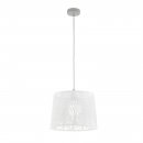 Pendant Light Steel Satin Nickel / Steel White - HAMBLETON