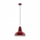 Pendant Light Steel Red - SOMERTON