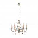 Pendant Light Wood, Steel Taupe-antique - COLCHESTER