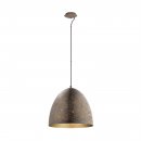 Pendant Light Steel Brown, Gold - SAFI