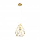 Pendant Light Steel Gold-coloured - CARLTON