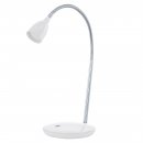 Table Light Plastic, Steel White, Chrome - DURENGO