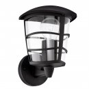 Wall Light Cast Aluminium Black / Plastic Clear - ALORIA