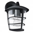 Wall Light Cast Aluminium Black / Plastic Clear - ALORIA