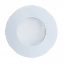 Recessed Light Cast Aluminium White / Satin Glass White - MARGO