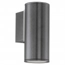 Wall Light Zinc-plated Steel Anthracite - RIGA