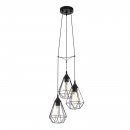 Pendant Light Steel Black / Steel Black - TARBES