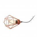 Table Light Steel Black / Steel Copper-coloured - TARBES