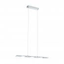 Pendant Light Steel Chrome / Plastic Clear, Satined - CARTAMA