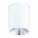 Ceiling Light Aluminium, Plastic White, Silver - POLASSO