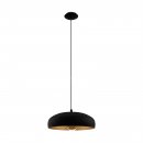 Pendant Light Steel Black, Copper - MOGANO 1