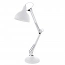 Table Light Steel White - BORGILLIO