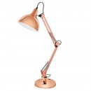 Table Light Steel Copper - BORGILLIO