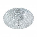 Ceiling Light Steel Chrome / Brilliant Glass Clear - CLEMENTE