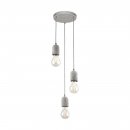 Pendant Light Steel Grey / Concrete Grey - SILVARES