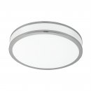 Wall / Ceiling Light Steel White / Plastic White, Chrome - PALERMO 2