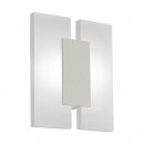 Wall / Ceiling Light Aluminium Satin Nickel / Plastic Satined - METRASS 2