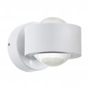 Wall Light Aluminium White / Plastic Clear - ONO 2