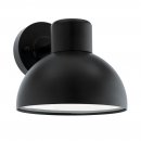 Wall Light Zinc-plated Steel Black / Plastic White - ENTRIMO