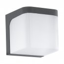 Wall Light Cast Aluminium Anthracite / Plastic White - JORBA