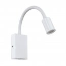 Wall Light Steel, Plastic White - TAZZOLI