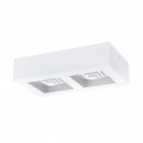 Wall / Ceiling Light Steel White / Plastic White - FERREROS