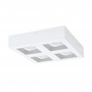 Wall / Ceiling Light Steel White / Plastic White - FERREROS