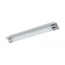 Wall / Ceiling Light Stainless Steel Chrome / Plastic, Brilliant Glass Clear - TOLORICO