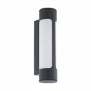 Wall Light Zinc-plated Steel Anthracite / Plastic White - TONEGO