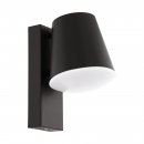 Wall Light Zinc-plated Steel Anthracite / Plastic White - CALDIERO