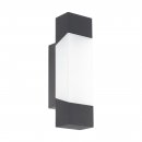 Wall Light Zinc-plated Steel Anthracite / Plastic Satined - GORZANO