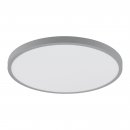 Surface-mounted Light Aluminium Silver / Plastic White - FUEVA 1