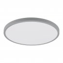 Surface-mounted Light Aluminium Silver / Plastic White - FUEVA 1