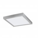 Surface-mounted Light Aluminium Silver / Plastic White - FUEVA 1