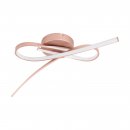 Ceiling Light Aluminium Rose Gold / Plastic White - PALOZZA