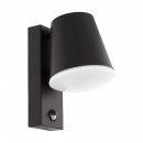 Wall Light Zinc-plated Steel Anthracite / Plastic White - CALDIERO