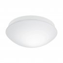 Ceiling Light Plastic White / Glass White - BARI-M