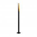 Floor Light Steel Black, Gold - BARBOTTO