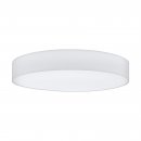 Ceiling Light Steel White / Fabric White - PASTERI