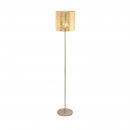 Floor Light Steel Champagne / Fabric Gold - VISERBELLA