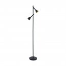 Floor Light Steel Black, Gold - CORTADERAS