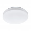 Wall / Ceiling Light Steel White / Plastic White - FRANIA