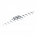 Wall / Ceiling Light Aluminium, Steel Chrome / Plastic Clear - PALMITAL