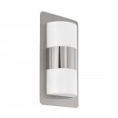 Wall Light Stainless Steel Stainless Steel / Plastic White - CISTIERNA