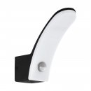 Wall Light Aluminium Black / Plastic White - FIUMICINO