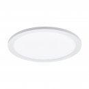 Ceiling Light Aluminium White / Plastic White - SARSINA-A