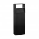 Pedestal Light Aluminium Anthracite / Plastic White - DONINNI 1