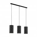 Pendant Light Steel Black / Film White - RAMON