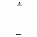 Floor Light Steel Black / Glass Vaporized Black-transparent - BELESER