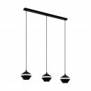 Pendant Light Steel Black / Plastic White - PERPIGO